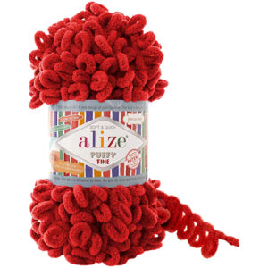 Alize Puffy Fine 56 Red