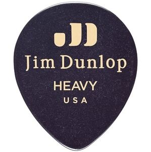 Dunlop 485R-03HV Celluloid Teardrop Black Heavy