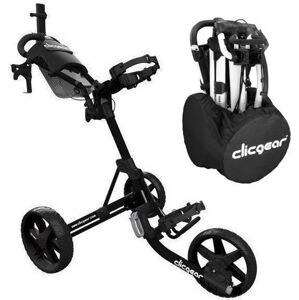 Clicgear Model 4.0 SET Matt Black Manuálny golfový vozík