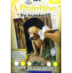 Royal & Langnickel Maľovanie podľa čísel Labrador