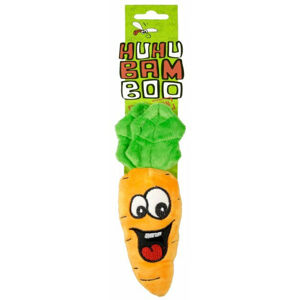 Huhubamboo Carrot Hračka pre psy 15 cm