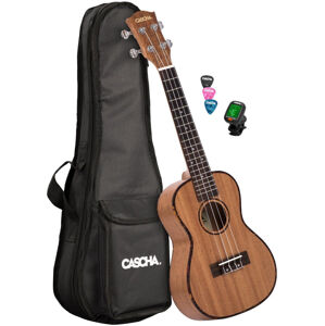 Cascha HH 2036 GB Premium Koncertné ukulele Natural