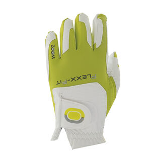 Zoom Gloves Weather Mens Golf Glove White/Lime LH