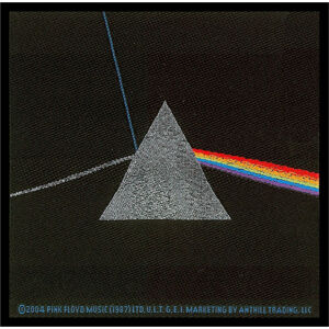 Pink Floyd Dark Side Of The Moon Nášivka Čierna