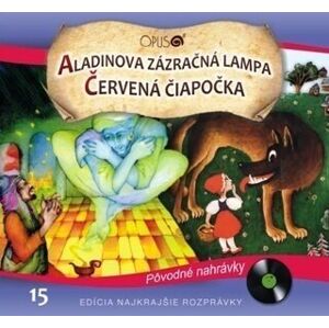 Najkrajšie Rozprávky Aladinova zázračná lampa / Červená Čiapočka Hudobné CD