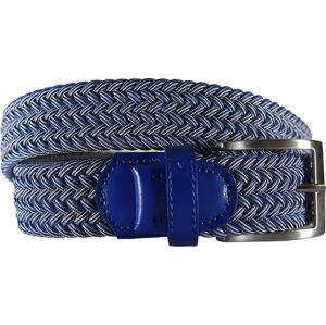 Alberto Multicolor Braided Belt Blue/Dark Blue 110