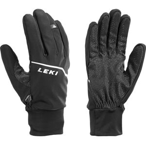 Leki Tour Lite Mens Ski Gloves Black/Chrome/White 8