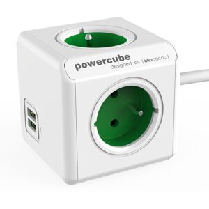 PowerCube Extended Zelená 150 cm USB