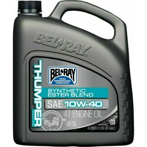 Bel-Ray Thumper Racing Synthetic Ester Blend 4T 10W-40 4L Motorový olej