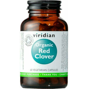 Viridian Red Clover Organic Kapsule