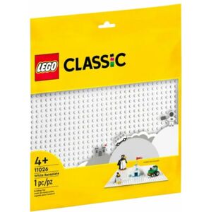 LEGO Classic 11026 Biela stavebná podložka