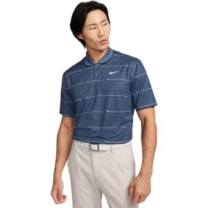 Nike Dri-Fit Victory Ripple Mens Polo Midnight Navy/Diffused Blue/White 2XL