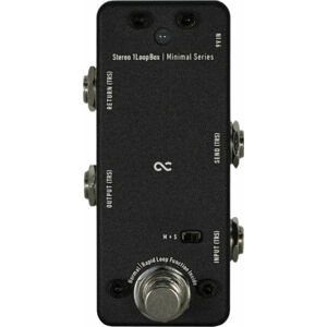 One Control Minimal Series Stereo 1 Loop Box Nožný prepínač