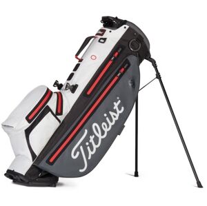 Titleist Players 4+ StaDry Stand Bag Charcoal/White/Red