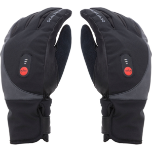 Sealskinz Waterproof Heated Cycle Gloves Black XL