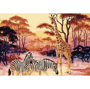 Gaira Maľovanie podľa čísiel Safari