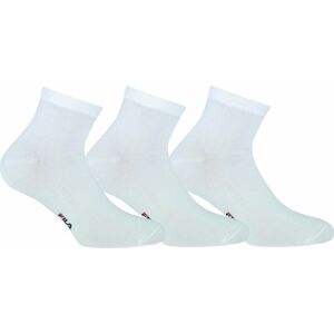 Fila F1609 Socks Quarter 3-Pack White 43-46