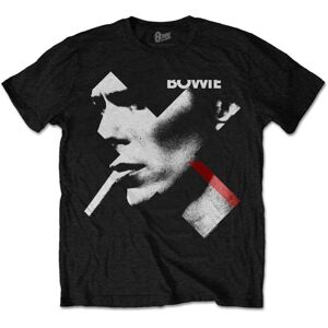 David Bowie Tričko Smoke Čierna-Grafika 2XL
