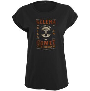 Selena Gomez Tričko Kill Em Skull Čierna M