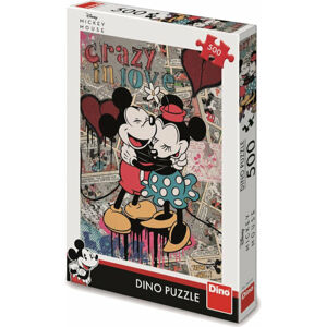 Dino Puzzle Mickey Retro 500 dielov