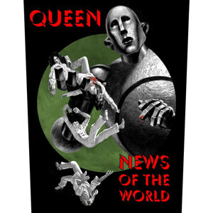 Queen News Of The World Chrbtová nášivka Multi