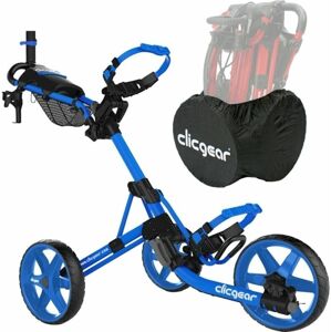 Clicgear Model 4.0 SET Matt Blue Manuálny golfový vozík