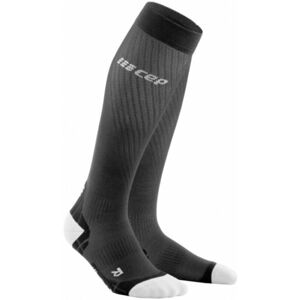 CEP WP30IY Compression Tall Socks Ultralight Black-Light Grey V