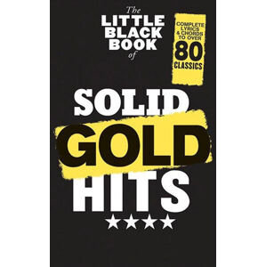 The Little Black Songbook The Little Black Book Of Solid Gold Hits Noty