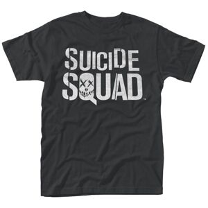 Suicide Squad Tričko Logo Čierna M