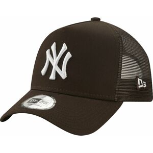 New York Yankees Šiltovka 9Forty MLB A-Frame Trucker League Essential Brown/White UNI