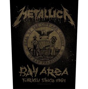 Metallica Bay Area Thrash Nášivka Čierna