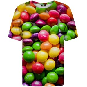 Mr. Gugu and Miss Go Sweets Multi 2XL Veselé a vtipné tričko