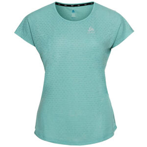 Odlo Millennium Linencool T-Shirt Jaded Melange XS Bežecké tričko s krátkym rukávom