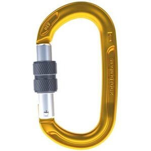 Singing Rock Oxy Screw Oval Carabiner Gold