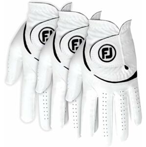 Footjoy Weathersof Mens Golf Glove (3 Pack) Regular LH White/Black S 2024