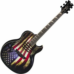 Dean Guitars Mako Valor A/E USA Flag
