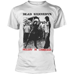 Dead Kennedys Tričko Holiday In Cambodia Biela L