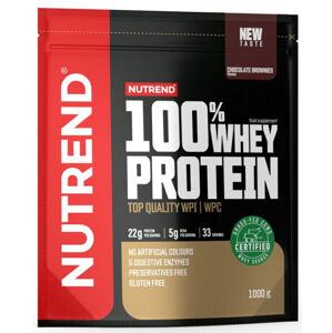 NUTREND 100% Whey Protein Brownie-Čokoláda 1000 g