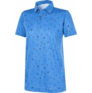 Galvin Green Rowan Boys Polo Shirt Blue/Navy 158/164