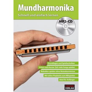 Cascha Mouth Harmonica - Fast and easy way to learn (with MP3-CD) Noty